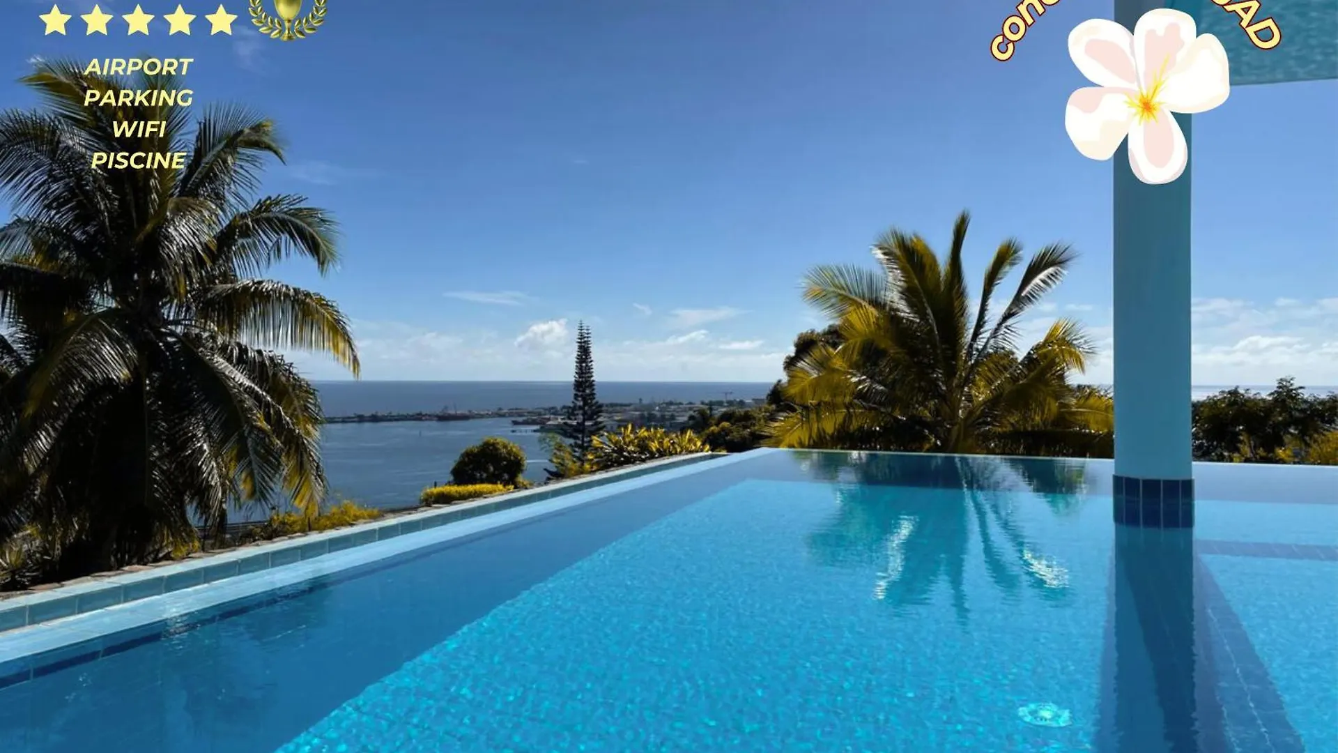 Appartement Papeete-Airport, Parking, Wifi,Ac,Pool